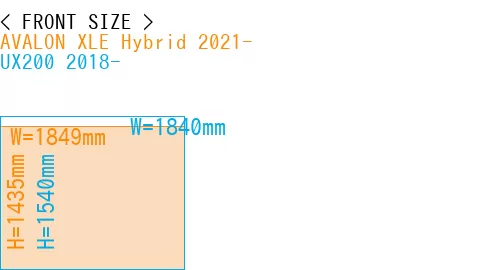 #AVALON XLE Hybrid 2021- + UX200 2018-